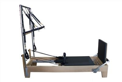 Pilates Wood Reformer with Half Trapeze Tower
