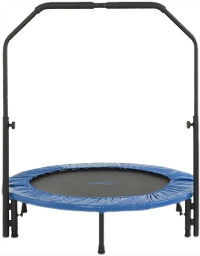 Round Fitness Trampoline with Handle